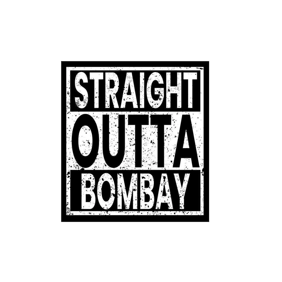 Straight Outta Bombay Sticker